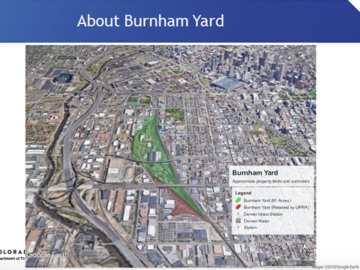 Burnham Yard sale could mean moving I-25, rail lines, development