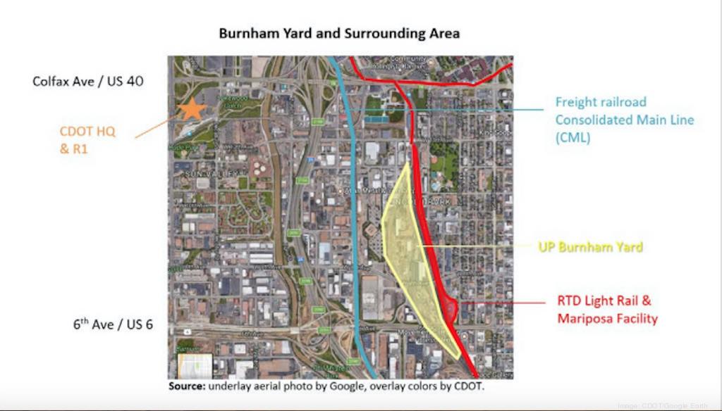 Burnham Yard sale could mean moving I-25, rail lines, development