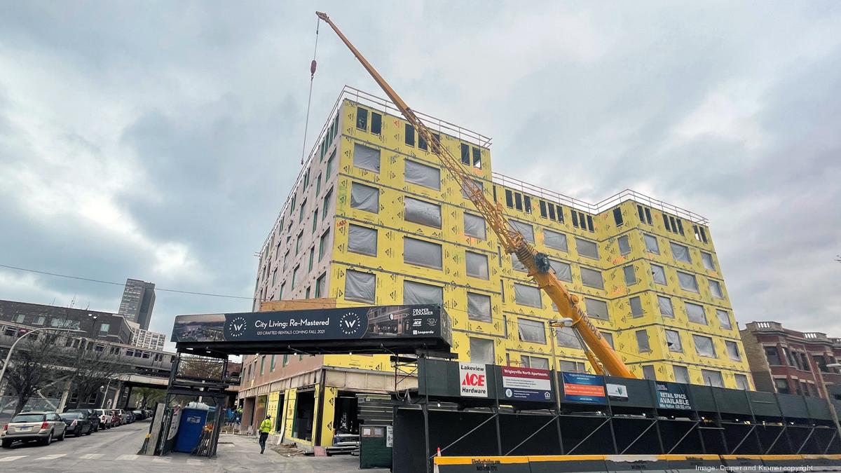 Apartment development Wrigleyville Lofts nears completion Chicago