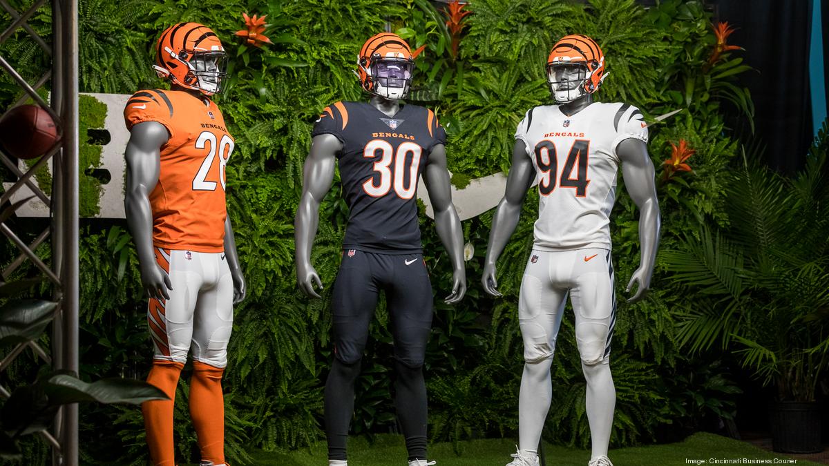 bengals new uniforms all white