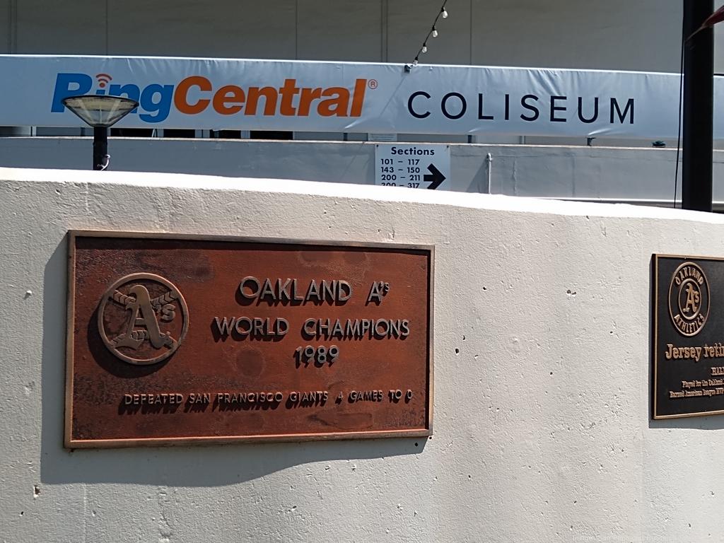 Oakland A's 1989 World Series Champs and a Commemorative 