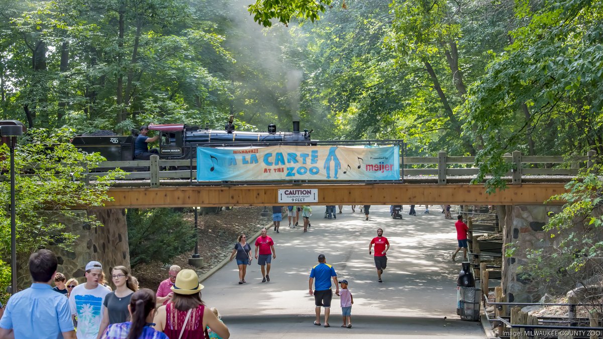 Zoológico Milwaukee #zoo com muitas atrações (teleférico + trem) e  churrascaria fechando noite 🇧🇷 