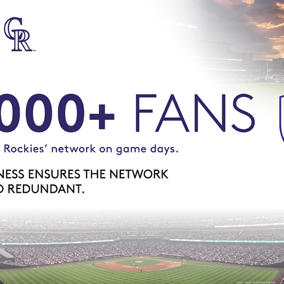 Comcast Business Partners with the Colorado Rockies to Deliver A Grand Slam  Experience at the Ballpark