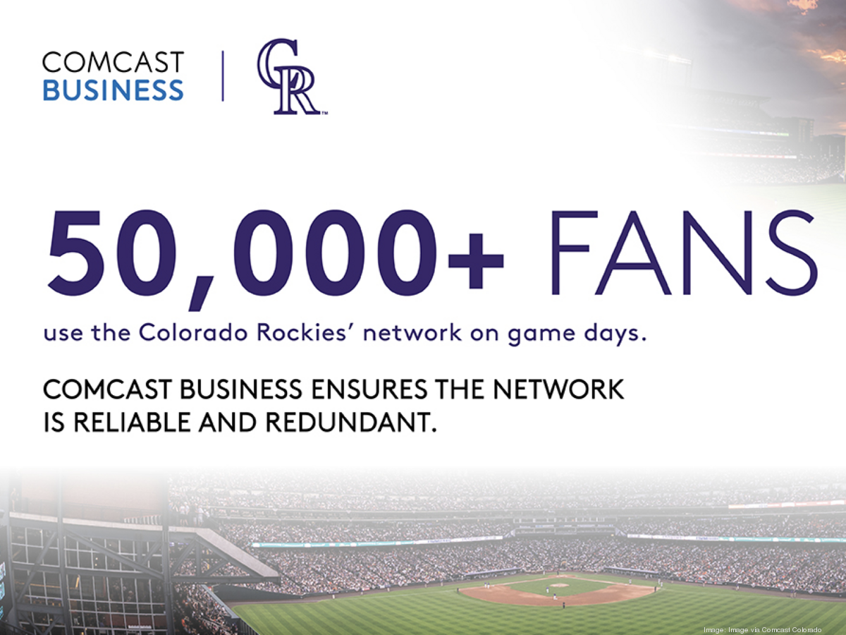 Comcast Business Partners with the Colorado Rockies to Deliver A Grand Slam  Experience at the Ballpark