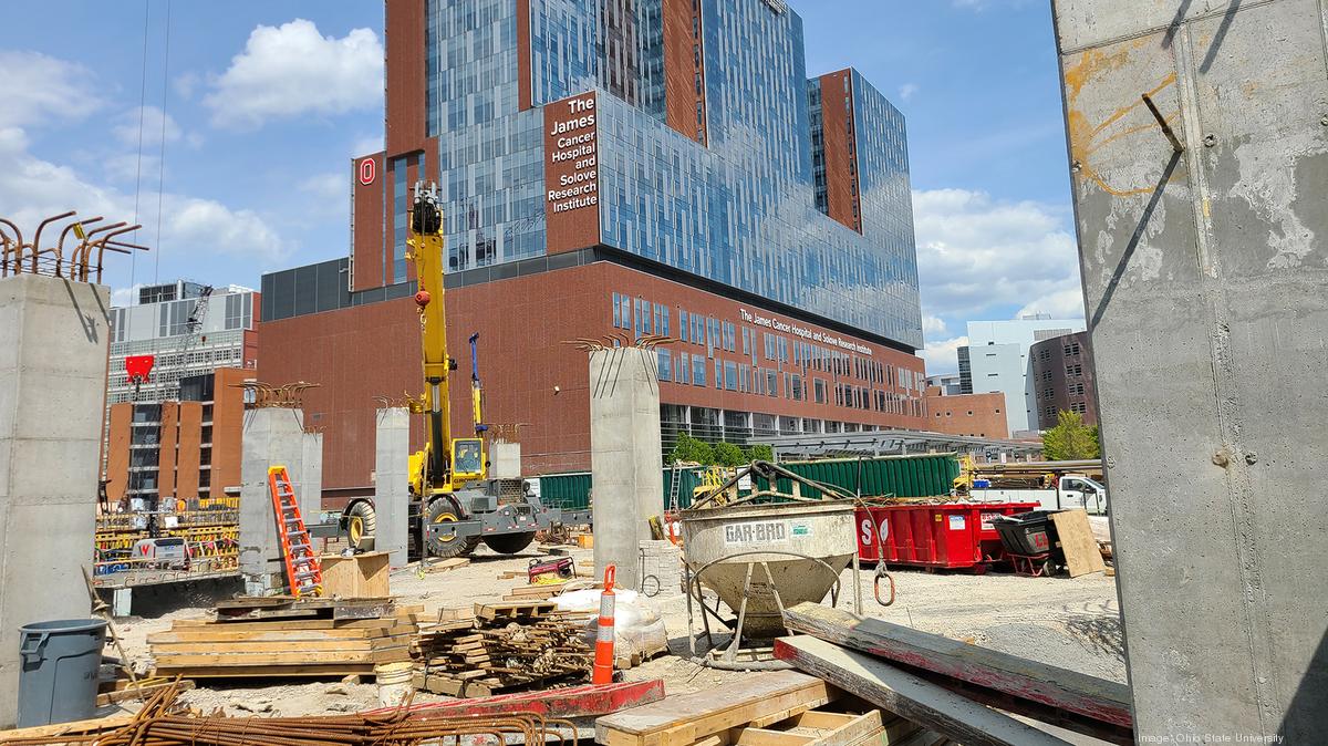 Construction Update On Ohio State S Wexner Medical New Hospital Tower Columbus Business First