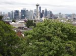 Seattle skyline is seen from Kerry Park atop Queen Anne hill