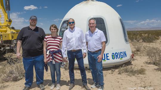 Solstar Blue Origin photo