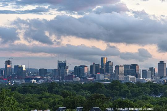 Nashville skyline 2021