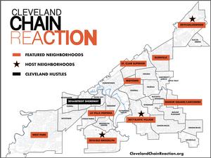 Chain Reaction neighborhood graphic