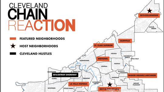 Chain Reaction neighborhood graphic