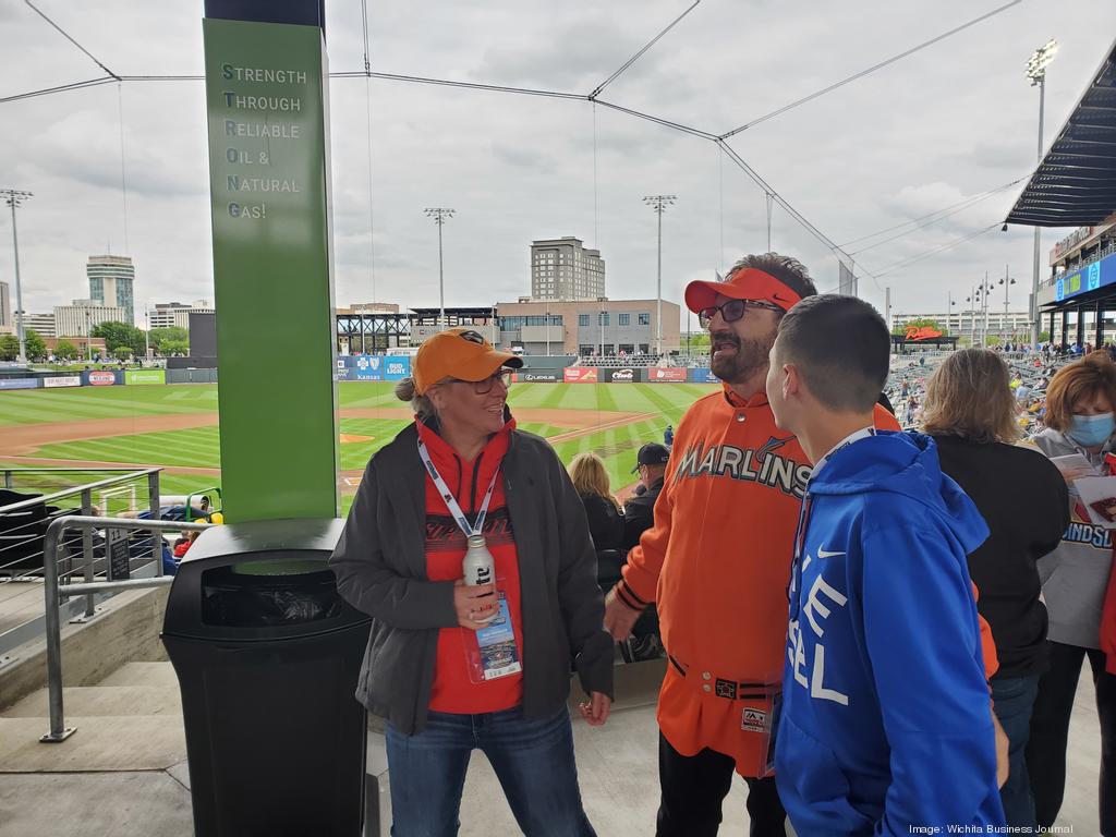 Marlins man attends Wichita Wind Surge home opener