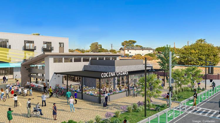 The on-site restaurant at Culdesac will be Cocina Chiwas, an expanded menu of Tacos Chiwas.
