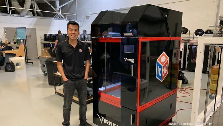 Port strukturelt Ansigt opad Largest Columbus area 3D print shop IC3D launches Virago industrial printer  - Columbus Business First