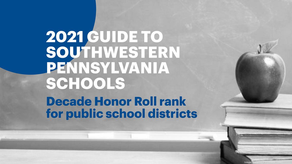 2021 School Guide rankings Southwestern Pennsylvania's top districts