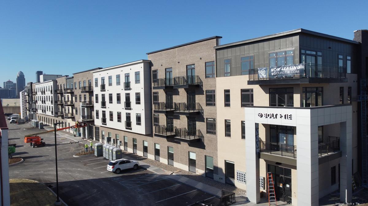 Bolt + Tie, an apartment and office development, debuts on the