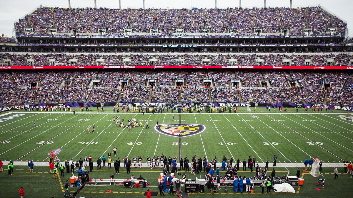 ravens baltimore bank stadium