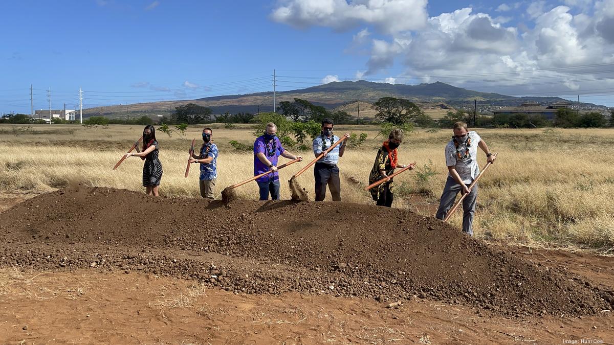 Hunt Cos. breaks ground in Kalaeloa on infrastructure for VA clinic