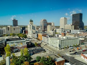 Downtown Dayton skyline