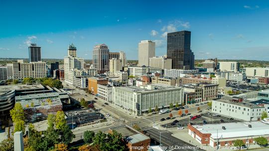 Downtown Dayton skyline