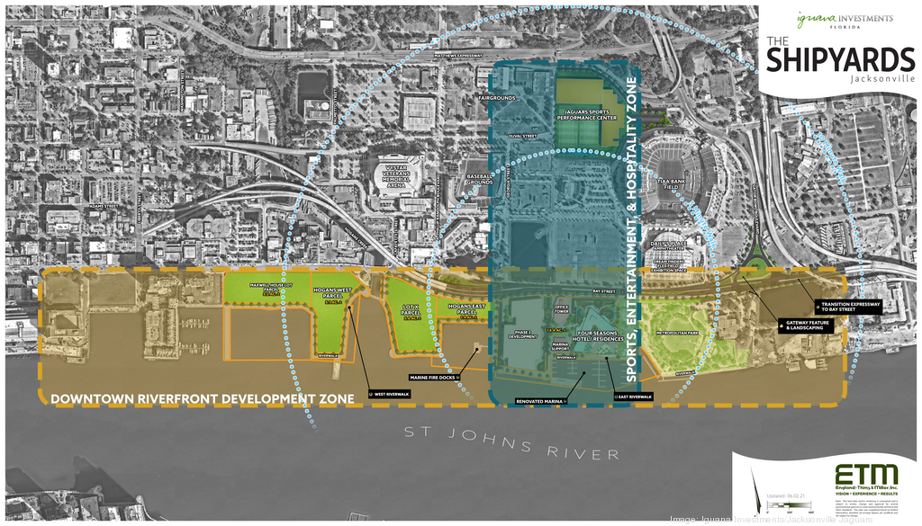 Lamping: Jacksonville Jaguars Close to Lot J Development Deal - Football  Stadium Digest