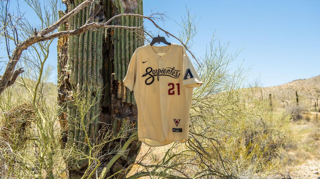 los serpientes dbacks jersey