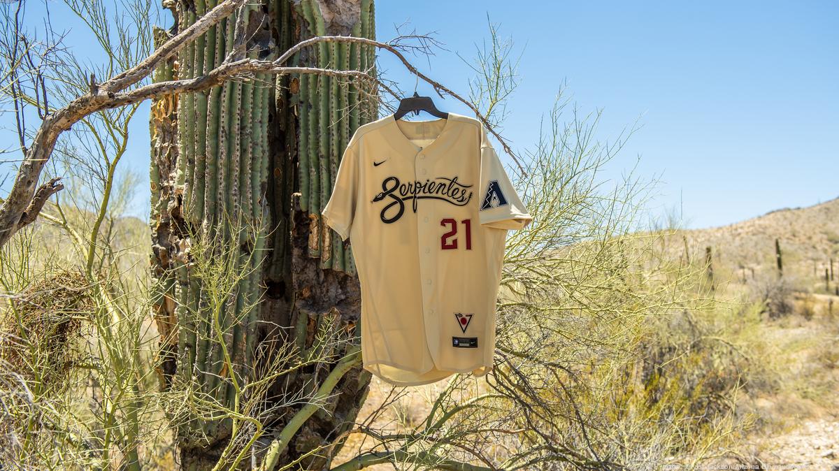 Arizona Onthullen 2021 Serpientes Stad Sluit Jerseys Cool Base