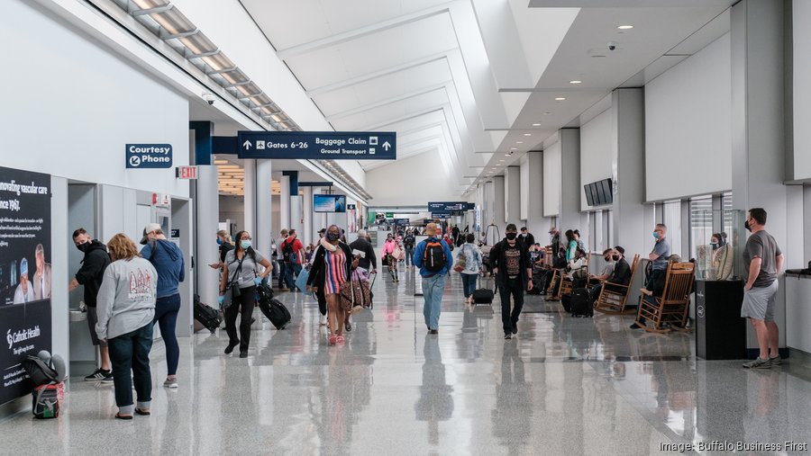 Lee Weitz of the Buffalo Niagara International Airport has seen it all ...