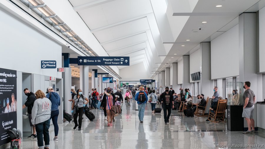 Many direct flights departed the Buffalo airport during the pandemic ...