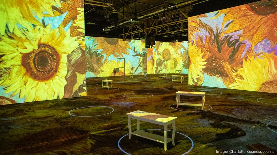 Immersive Van Gogh art exhibit open in Charlotte Charlotte Business