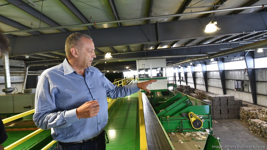 Inside Scott Earl's Twin Bridges recycling plant in Halfmoon Albany