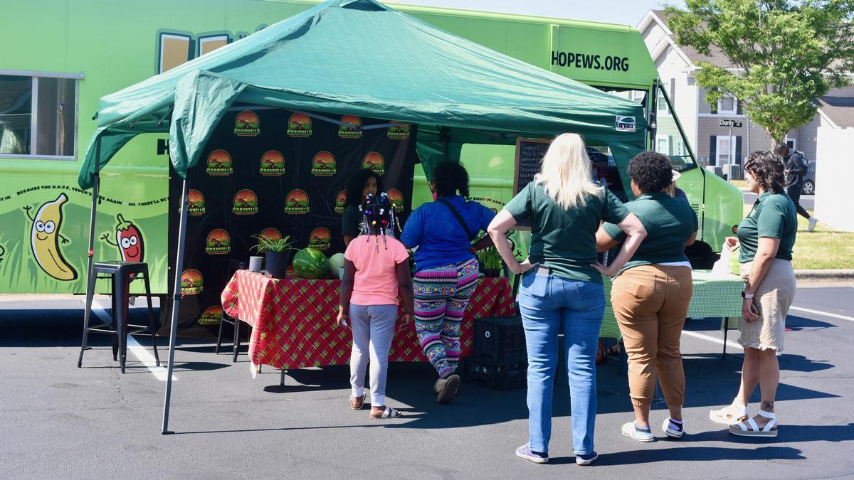 Granville mobile market to provide fresh produce in Winston-Salem's
