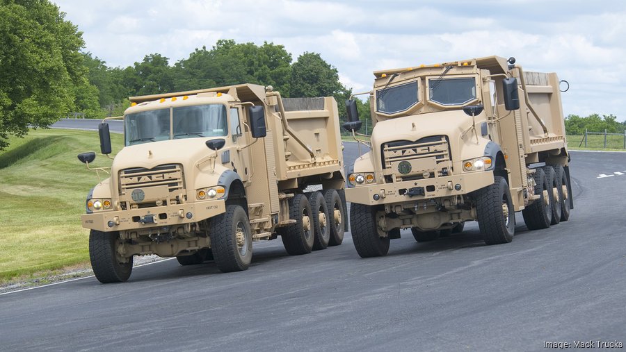 Mack Defense Mack Trucks Greensboro consolidates heavy dump