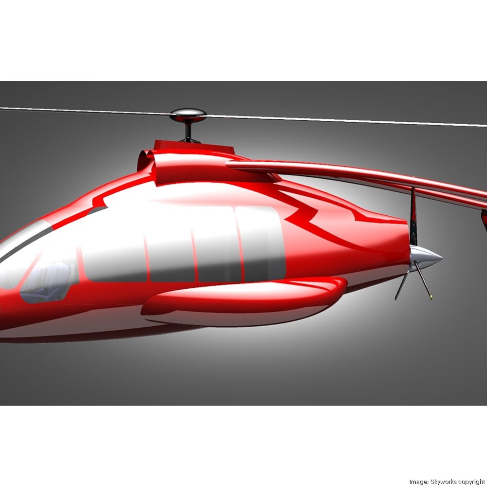 航空機・ヘリコプター 140MM SkyTrainer 182 AT RED Skyworks Aeronautics gets $77 million electric helicopter order