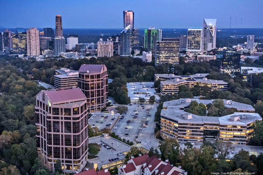 Buckhead’s sprawling office campus Piedmont Center faces foreclosure as broader value correction looms