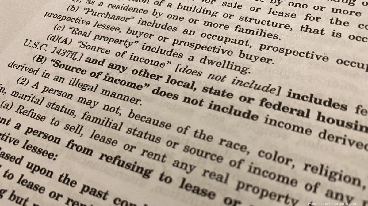 Lawsuit tests Oregon’s ban on discrimination against people with government rent assistance