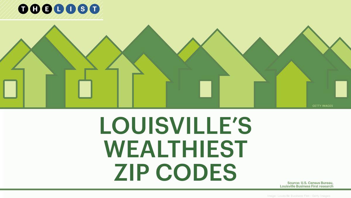 Wealthiest ZIP codes in Louisville Louisville Business First