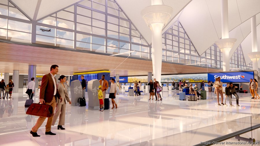 Here's the latest on Denver airport's 770M Great Hall project Denver