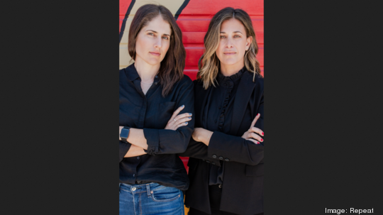 Repeat cofounders Sarah Wissel and Kim Stiefel