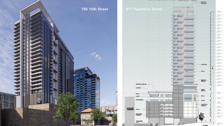 Developers planning more than 800 apartments in Midtown Atlanta ...