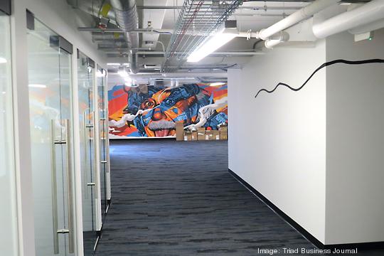 Transform Greensboro First Floor Mural