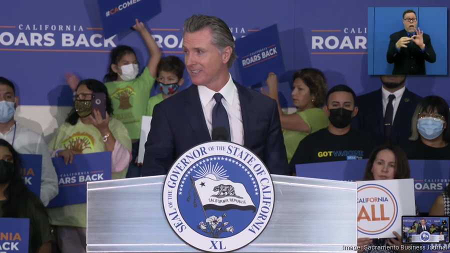 Newsom Signs Budget, California Comeback Plan - Sacramento Business Journal