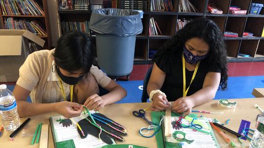 Girlstart's Lowell camp particpants