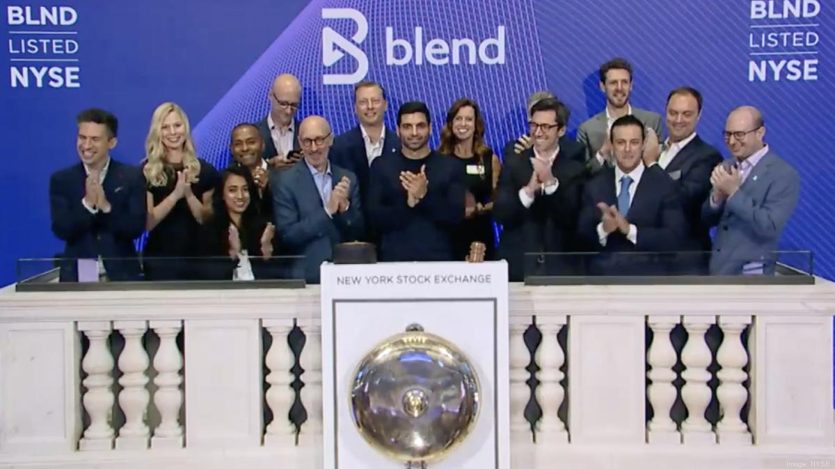 eşsiz Gelir eksiklik  Blend Labs sees nearly $4 billion valuation in its public market debut -  San Francisco Business Times
