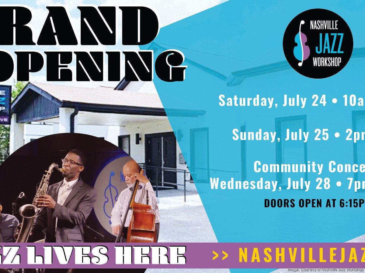 Nashville Jazz Workshop opening new Buchanan Street home this weekend -  Nashville Business Journal