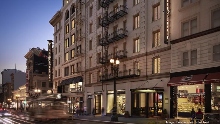 The 4-star, 189-room Villa Florence San Francisco on Union Square has been sold to an undisclosed buyer for $87.5 million, Pebblebrook Hotel Trust announced on Thursday.