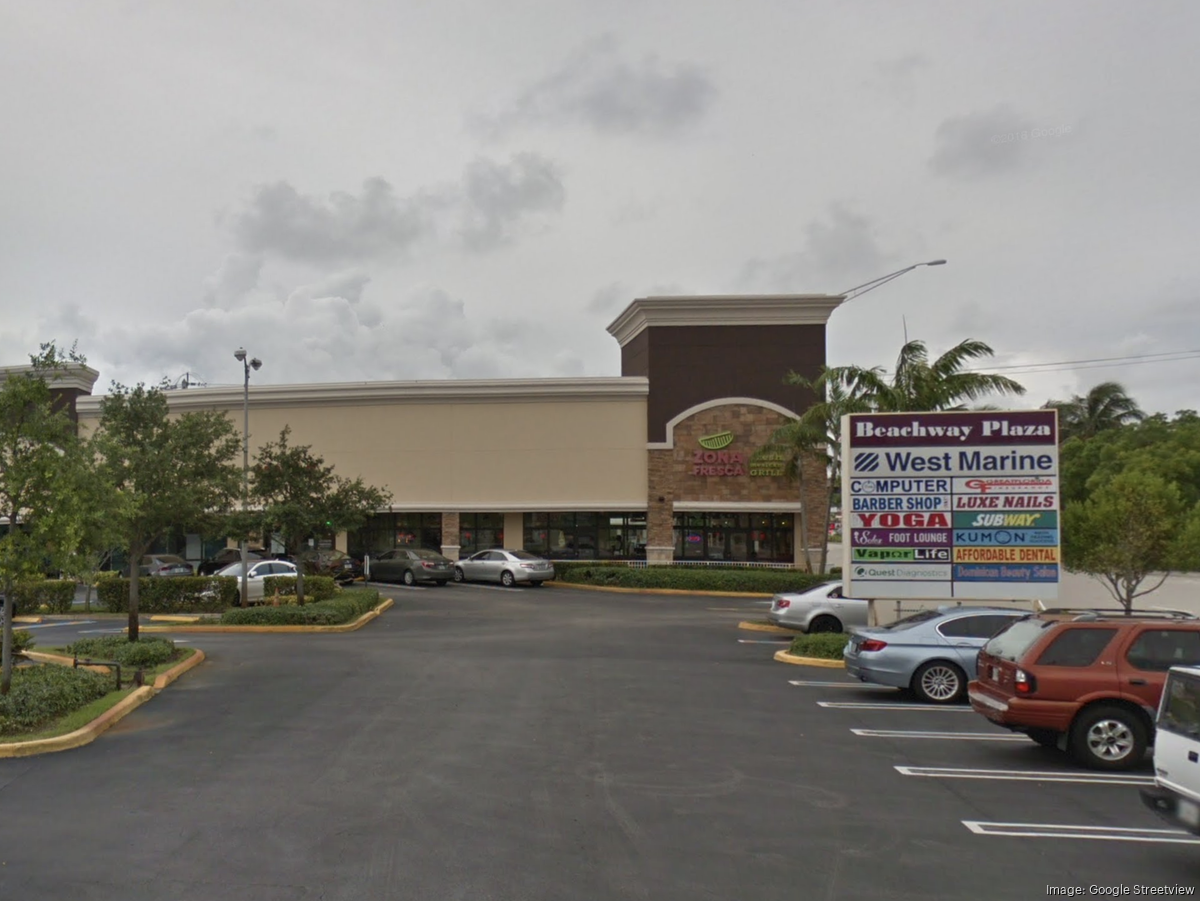 Beachway Shopping Center in Pompano Beach sold by RMS Properties