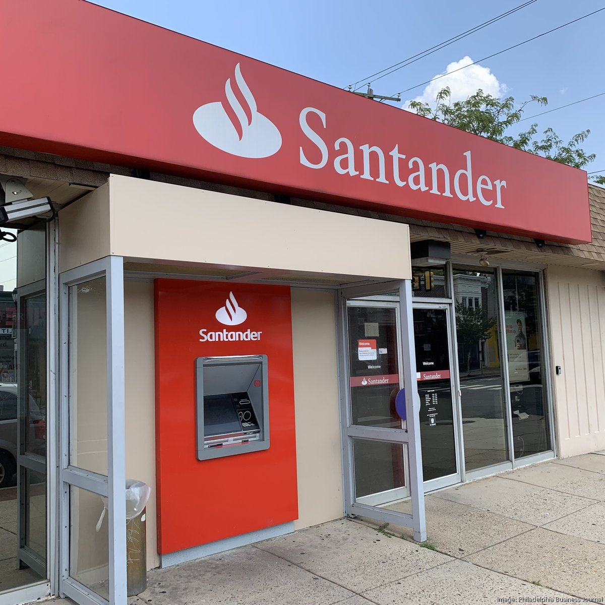 Santander closing five more Philadelphia area branches