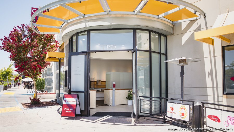 DoorDash tests out ghost kitchen concept in San Jose mall, featuring