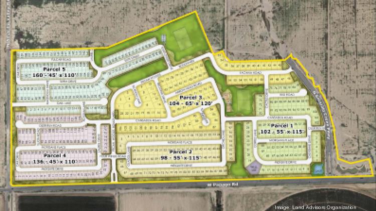 Ashton Woods bought these 600 lots along Papago Road south of the city of Maricopa.