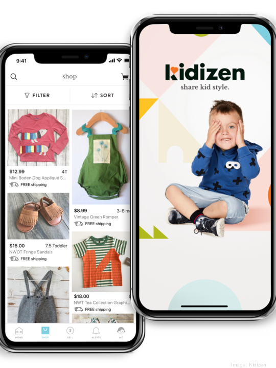 kidizen mockup app